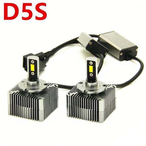 

super bright led bulb 40w d5s 6000k 4000lm 2 pcs d5s led headlight1