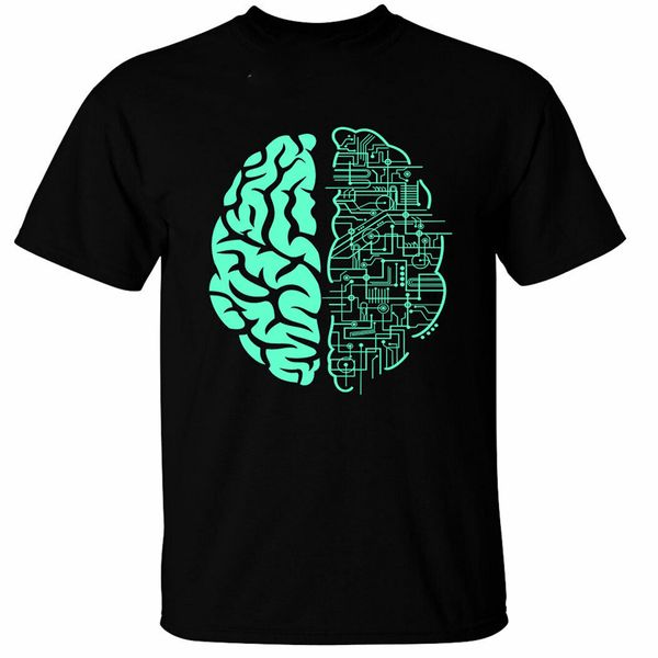 

электрический мозг t-shirt mens computer nerd science circuit board на заказ печать tee shirt спорта с капюшоном hoodie