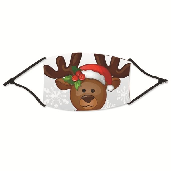 

happy new year mask gift decorations for home xmas merry navidad decor santa claus christmas deer bear 2021z