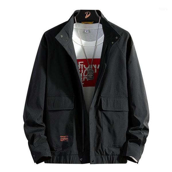 

new style jacket men fashion casual men jacket bomber male coats spring comfortable jaqueta masculina plus size4xl1, Black;brown