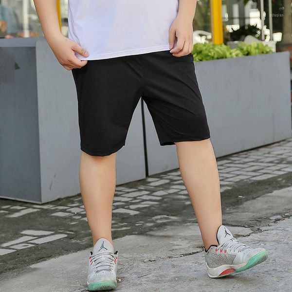 

men's shorts summer men's plus fertilizer size nylon quick-drying refreshing comfortable casual knee length pants shorts1, White;black