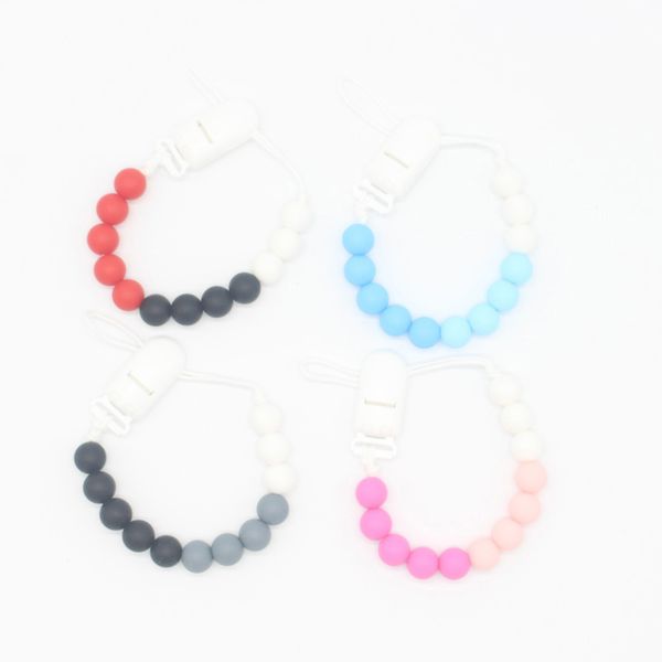 

pacifier holders silicone baby gutta percha anti dropping chain safety