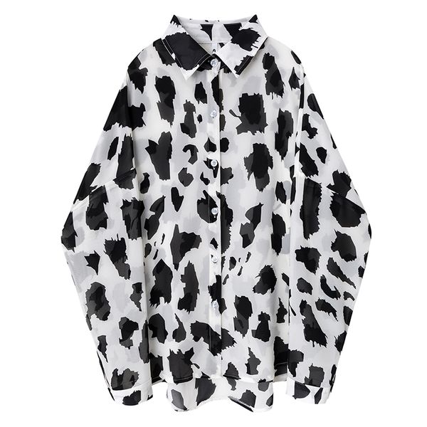 

2021 new new fall elegant shirt graphic clothes kpop street wear, White