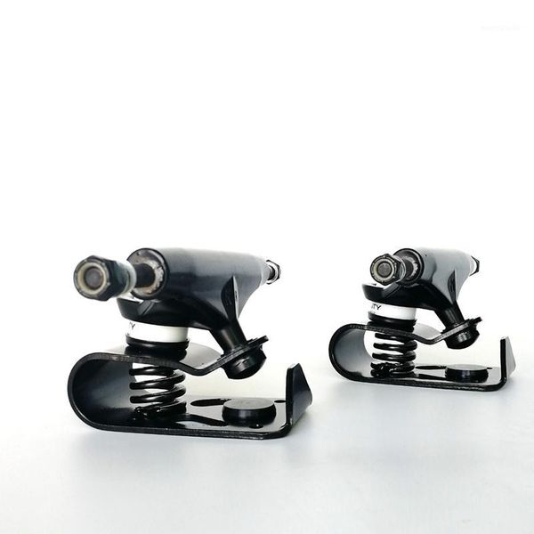 

5.25 inch skateboard spring truck elastic bracket absorber skate board trucks four wheel skateboard truck accessories1
