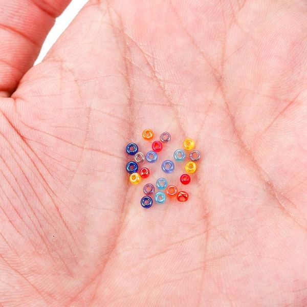 

1800pcs/lot 2mm charm czech glass seed beads small miyuki delica bead findings for diy bracelet necklace jewelry making sqccfw