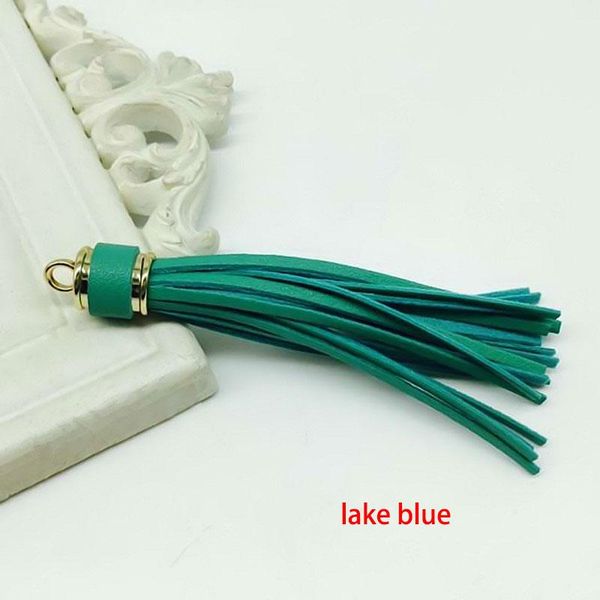 

12pcs lot personalized suede tassel pendant leather tassels for keychain bag cellphone pendant home decoration diy accessories h jllysw