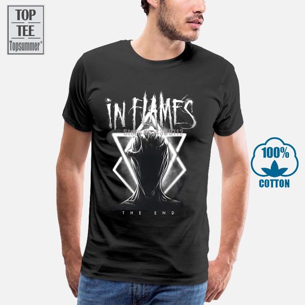 

in flames think about the end t shirt black loose cotton t shirts for men cool t shirts sport hooded sweatshirt hoodie
