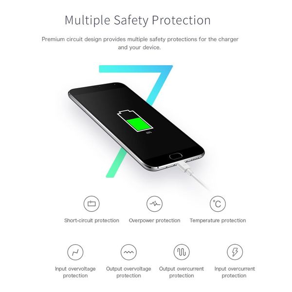 

rock t8 24a double usb port travel charger power adapter