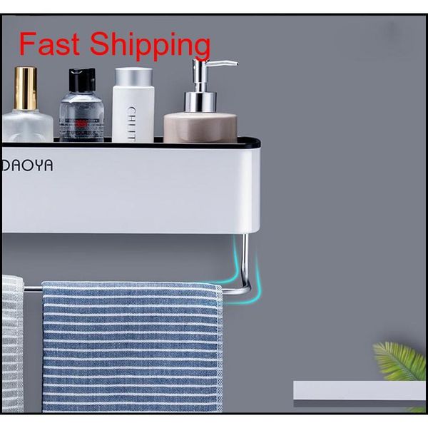 

bathroom shelf wall mounted shampoo shower shelves holder kitchen storage rack organizer towel b qylvkr new_dhbest