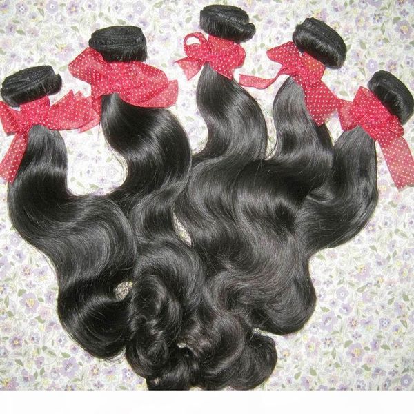

raw unprocessed hair extensions filipino body wave 3 bundles deal long lasting beauty, Black