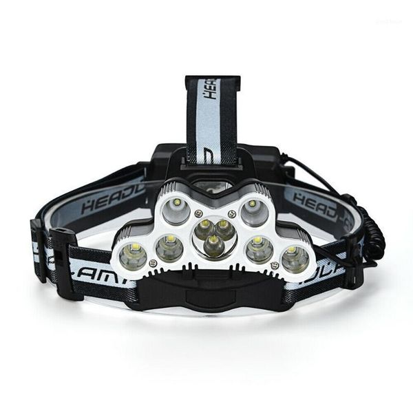 

200000lm rechargeable 9 led headlamp headlight head light lamp torch1