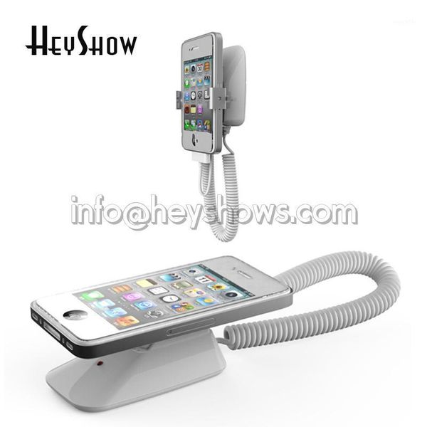 

alarm systems 10x mobile phone security display stand for cell anti theft holder system with clamp mount on wall or desk thin1