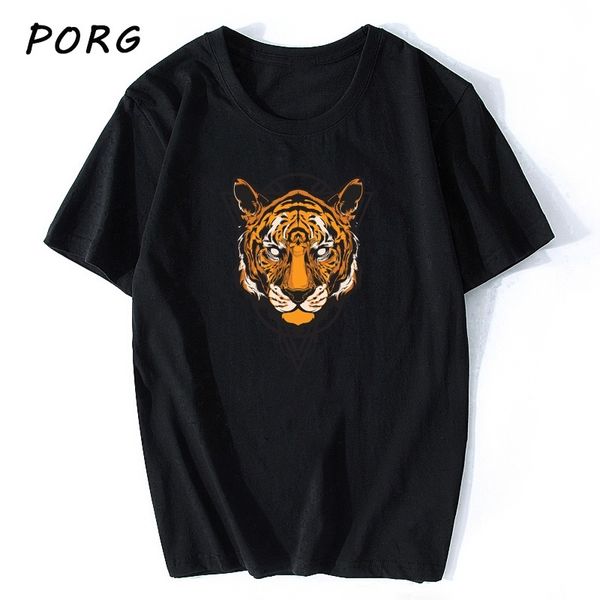 

yep a tiger mens fashion short sleeve summer shirts casual male & tees sport hooded sweatshirt hoodie men t shirt