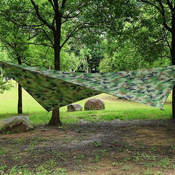 

230*140cm awning waterproof tarp tent shade ultralight garden canopy sunshade outdoor camping hammock rain beach sun shelter1