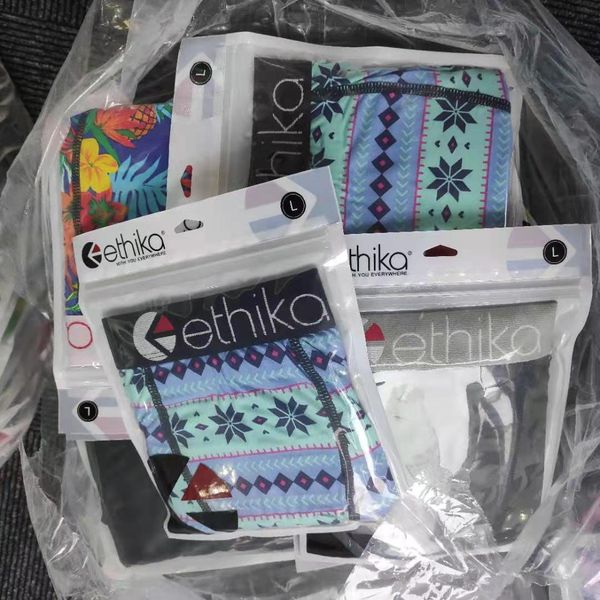 

new arrival outfits men ethika boxers elastic men underwear sportswear fitness leggings boxers briefs 741