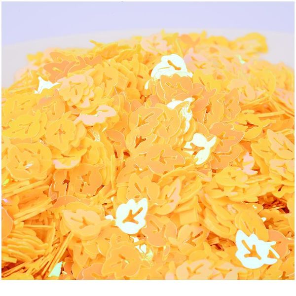 

10g leaves shape sequin 7x10mm pvc loose sequins for crafts paillettes diy glitter confetti nail arts decor sewing len jllbwl