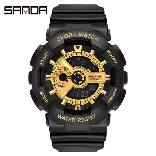 

korean multi-functional luminous electronic waterproof sports tide student children's watch