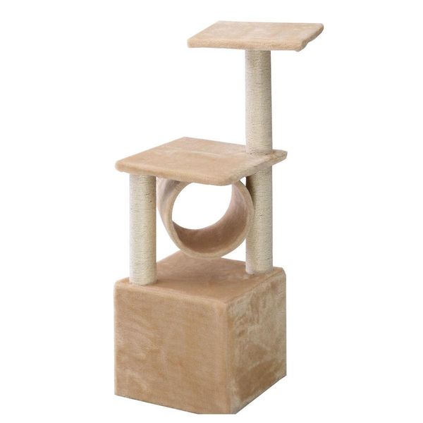 

deluxe 36" cat tree condo furniture play toy scratch post kit qylurb sports2010
