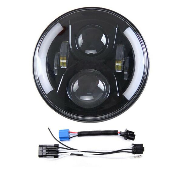 

led working light projector 7 inch led headlights road king headlamp for motorcycles lighting part