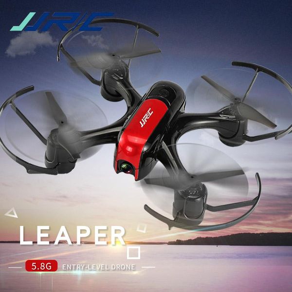 

drones jjrc h69 5.8g image transmission fpv rc drone w/ 720p hd adjustable camera high hold one key return emergency squadcopter