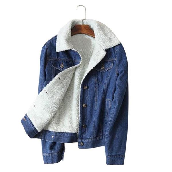 

spring autumn winter new 2020 women wool jean coat with 4 pockets warm jeans coat female jacket bomber denim jacket for women, Black;brown