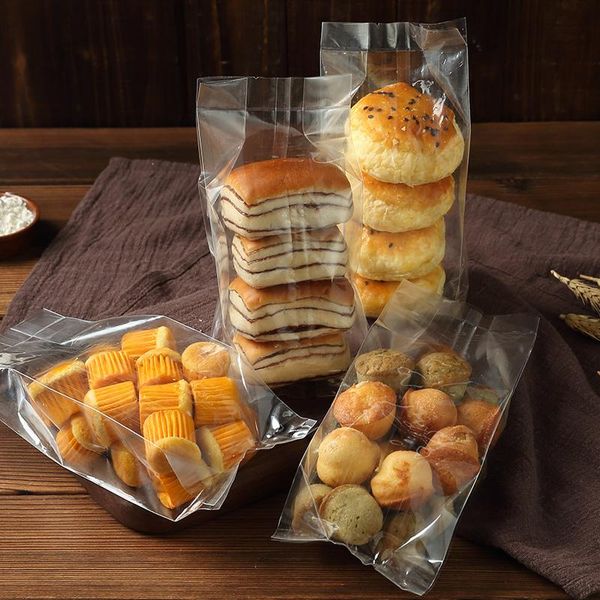 

lbsisi life 50pcs wedding candy cookie gift bag self stand holder cupcake biscuit hand made diy christmas plastic packaging bags wmtmjz