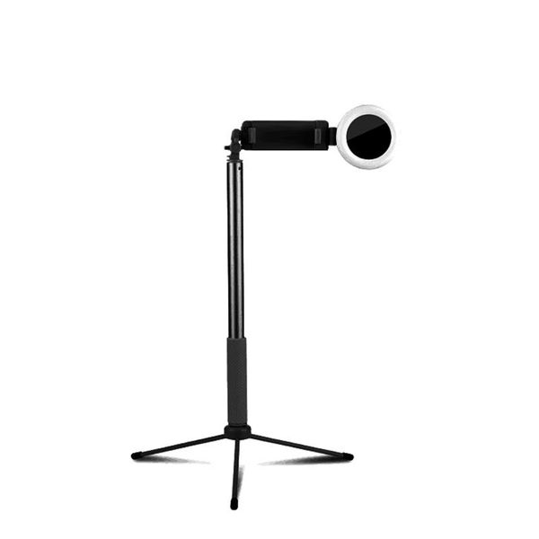 

1.7m selfie stick tripod integrated extending selfie stick with wireless remote and fill light for smartphone youtube