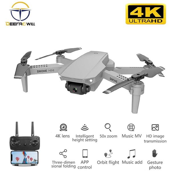 

drones e88 4k hd dron with wide-angle camera wifi 1080p real-time transmission fpv follow me rc quadcopter drone toys