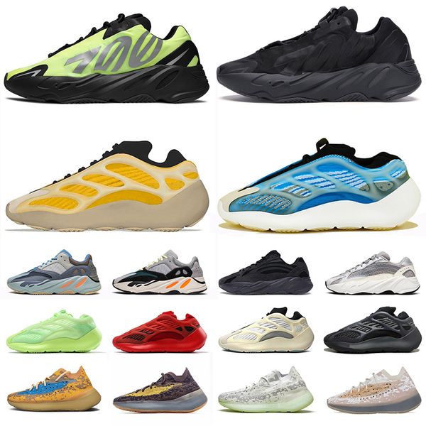 

mens womens kanye west running shoes 700 v2 lmnte pepper azareth carbon blue vanta inertia bone white sneakers trainers size 46