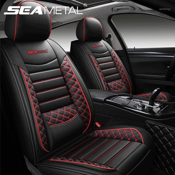 

luxury car seat cover leather interior automobiles seat covers mats universal seametal seat-cover protector pad auto accessories1