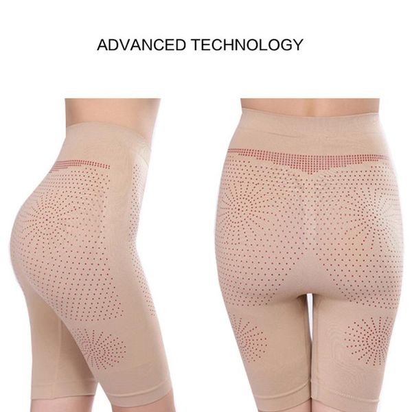 

gym clothing women underwear magnetic therapy slimming modeling shaper shorts b2cshop, White;black
