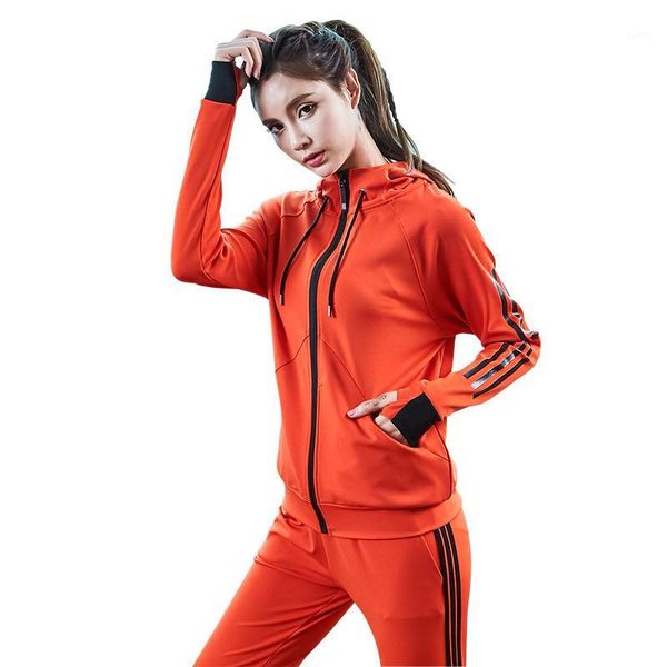

tracksuit women two piece set &pant clothing breathable ladies stripted 2pcs sports suits female vestidos conjunto feminino1, White
