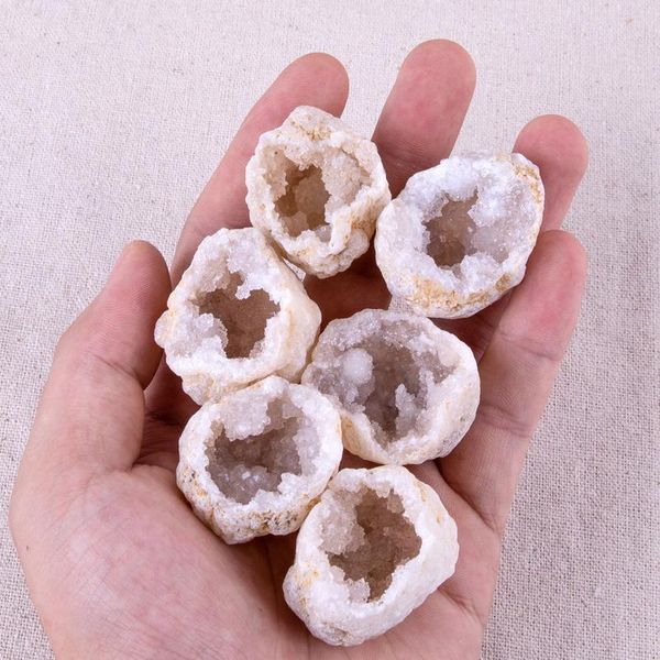 

1pc geode crystal agate slice druzy crystal cluster natural healing druse quartz cluster minerals reiki healing cryst qylovp, Black