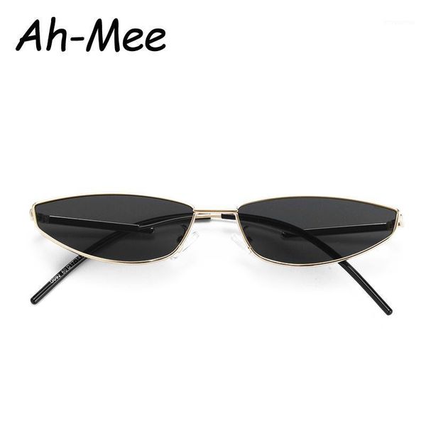 

fashion cat eye sunglasses women small narrow brand designer retro sun glasses for women shades unique bent leg eyewear uv4001, White;black