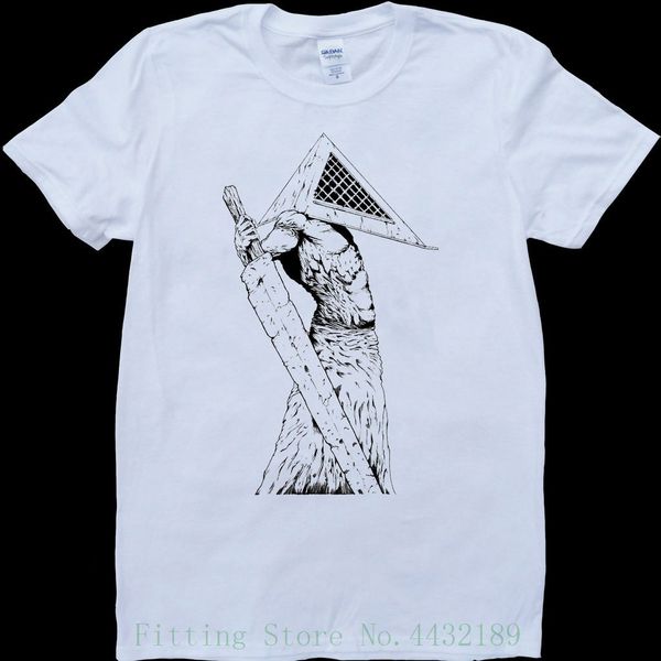 

silent hill pyramid white , custom made t shirt t-shirt casual short sleeve for men clothing summer sport hooded sweatshirt hoodie