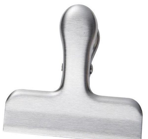 

sell stainless steel snack sealing clips food clips seal the coffee beans seal food storage bags food saver bbylus lg2010