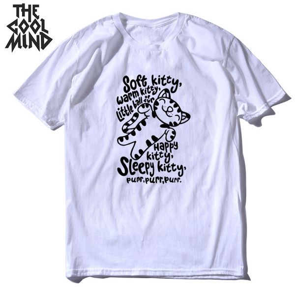 

soft cat print men t shirt casual short sleeve summer men tshirt loose o-neck t-shirt male tees sport hooded sweatshirt hoodie