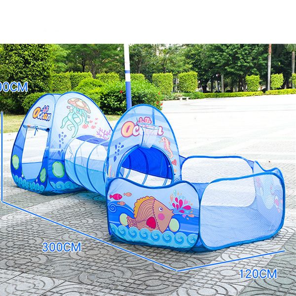 

large baby toy tents t house ball pit pool child crawling tunnel play ten tent for kids toy ball pool ocean ball holder set 1020