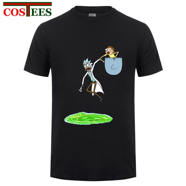 

ricka y morty in pocket buddy custom short sleeves casual tee ricka and morty funny design hipster hooded sweatshirt hoodie men t shirt