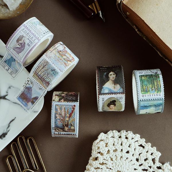 

винтажные штампы серии декоративная клейкая лента цветные точки маскировки моши ленты diy scrapbooking наклейка этикетки канцтовары sqcild