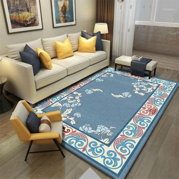 

carpets national style living room carpet fashion bedroom mat point plastic bottom home decorative paintings pattern area rugs1