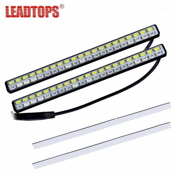 

lead car styling universal turn signal indicator lamp source 42 smd led drl white turn amber daytime running lights 12v be1