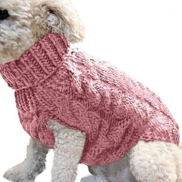 

dog apparel winter knitted jumper knitwear pet clothes chihuahua puppy sweater coat1