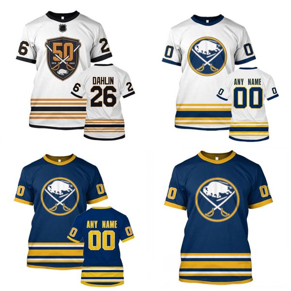 

vintage men's buffalo sabres hockey jersey 26 rasmus dahlin 9 jack eichel 40 carter hutton stitched embroidery jerseys customize name n, Black
