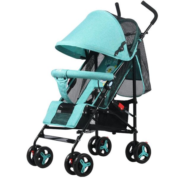 

baby stroller lightweight stroller silla de paseo poussette foldable portable carbon steel light baby car sale new