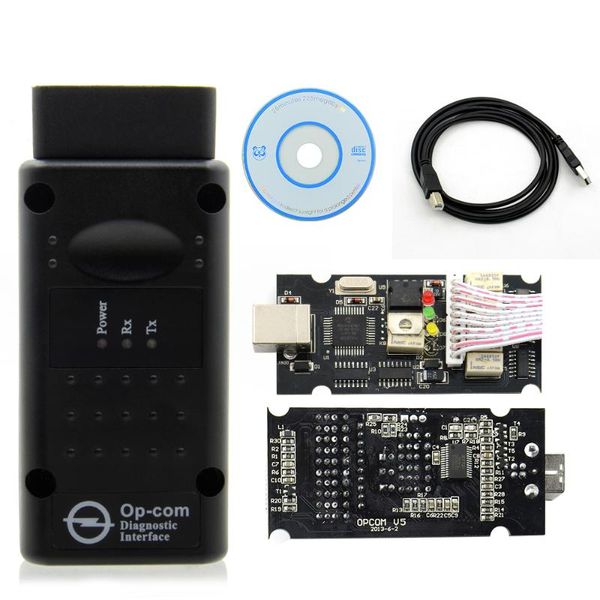 

op com v1.65 v1.78 v1.99 with pic18f458 ftdi op-com obd2 auto diagnostic tool for opcom can bus v1.7 can be flash update