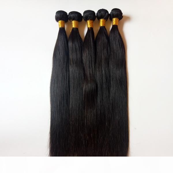 

malaysian brazilian virgin hair weaves 8-28inch natural black straight hair 3 4 5pcs peruvian indian remy human hair extensions