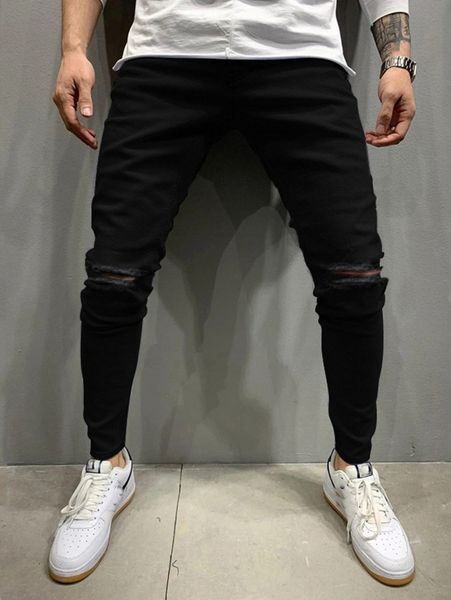 

men ripped skinny jeans y8eo#, Blue