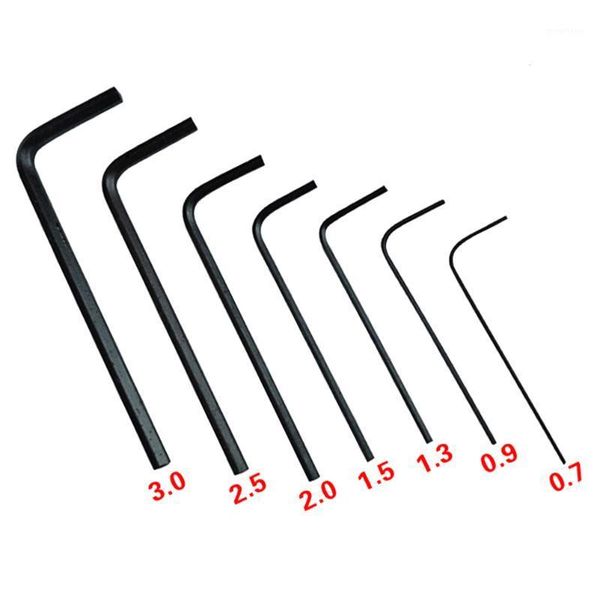 

7pcs/lot mini hexagon hex 0.7mm-3mm allen key set wrench screwdriver tool kit micro hex wrench1