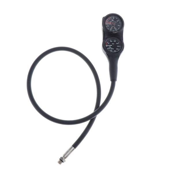 

230-feet mini console submersible pressure gauge for scuba diving snorkeling underwater activities - select colors